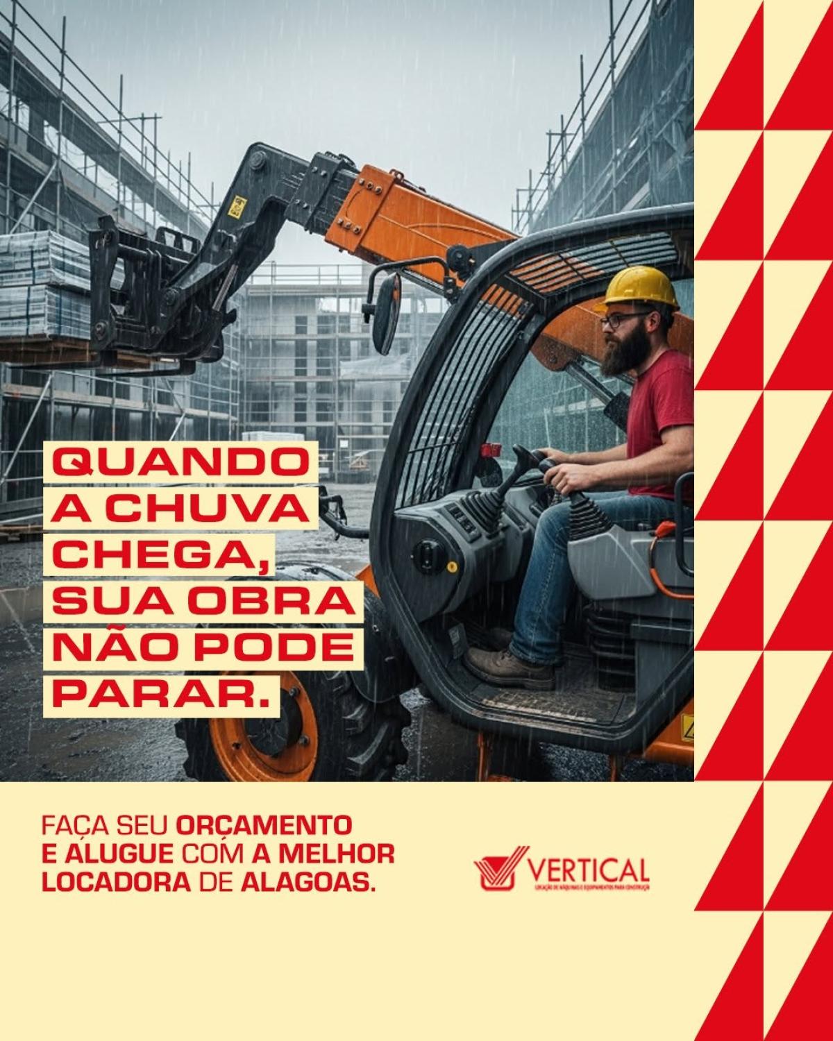 Chuva Não É Desculpa: Mantenha Sua Obra no Ritmo Certo com os Equipamentos Certos